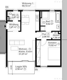 Wohnung 1