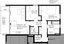 Wohnung 6